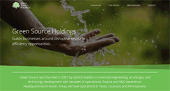 Desktop Screenshot of greensourceholdings.com